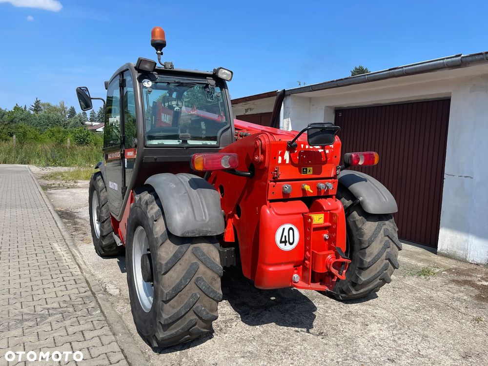 Manitou Ładowarka teleskopowa Manitou MLT 730-120 LS TURBO_Perkins 4 Cylindrowy 120 KM + Skrzynia biegów 40 KM/H SZYBKA_Napęd 4X4 - 22
