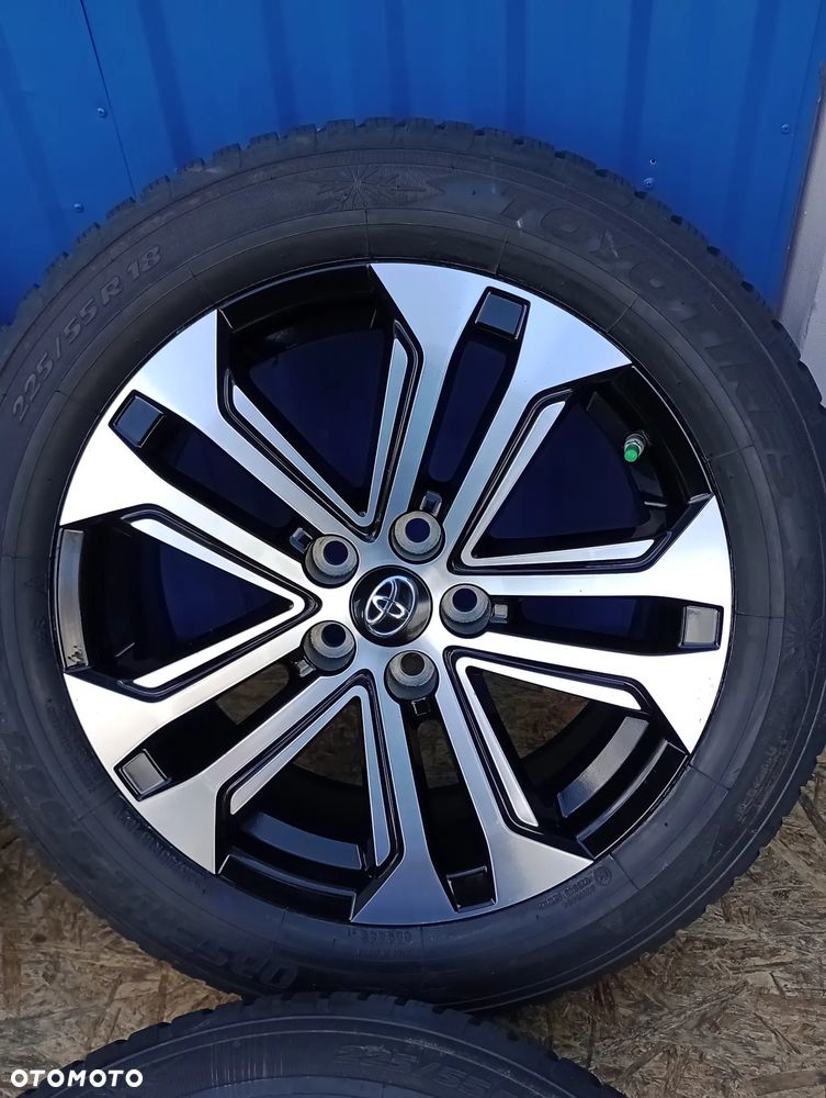 KOŁA ZIMOWE ALUMINIOWE TOYOTA C-HR 5x114 R18 7J ET35 NOWE OPONY TOYO OBSERVE 225/55 R18 102V - 3