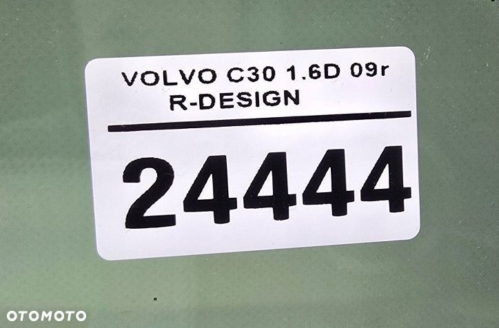 szyba karoseryjna tył prawy prawa volvo c30 06-12r - 6