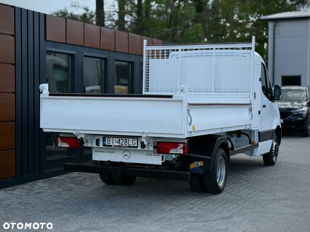 Mercedes-Benz Sprinter 516 CDI / Wywrotka JPM / 2.143cm3 OM651 163KM / 2019 Rok Produkcji / 173.456KM Przebieg / Bliźniaki Podwójne Koła / HAK 3,5T / ZAREJESTROWANY W PL - 6