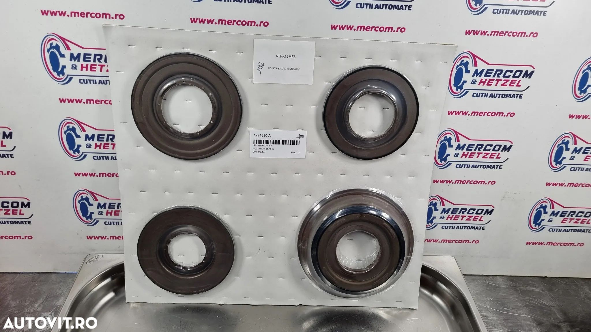 Set Pistoane cutie automata TF80SC / AF40 AISIN / OPEL / VOLVO / PEUGEOT / Diesel / 2005 - 2014 an - 1