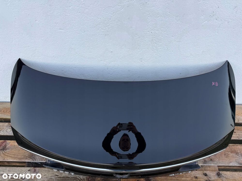 klapa bagaznika tyl tylna mercedes s-coupe w217 chrom 2014- cala oryginalna - 2