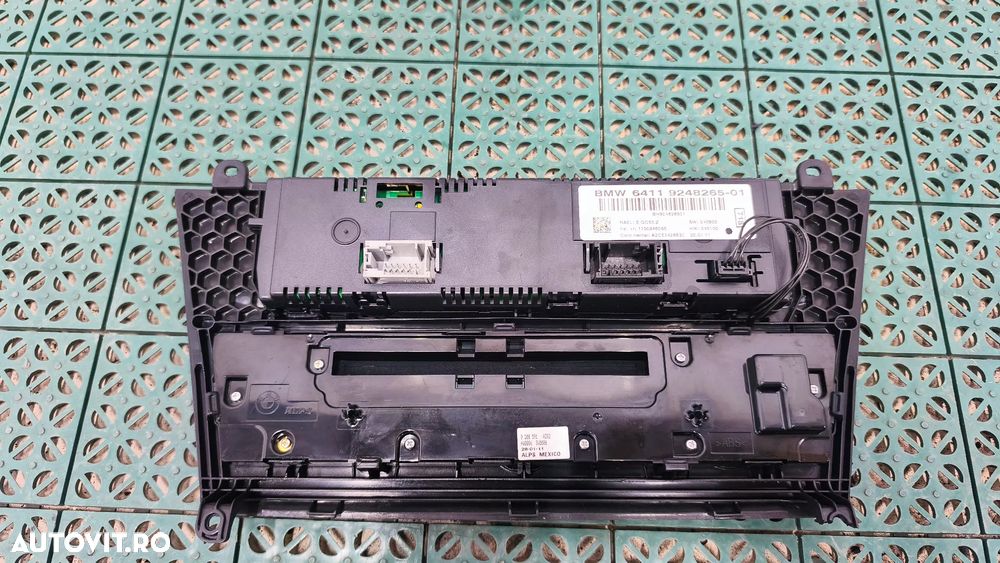 Panou climatronic BMW X3 F25 cu incalzire in scaune 9248265 - 2