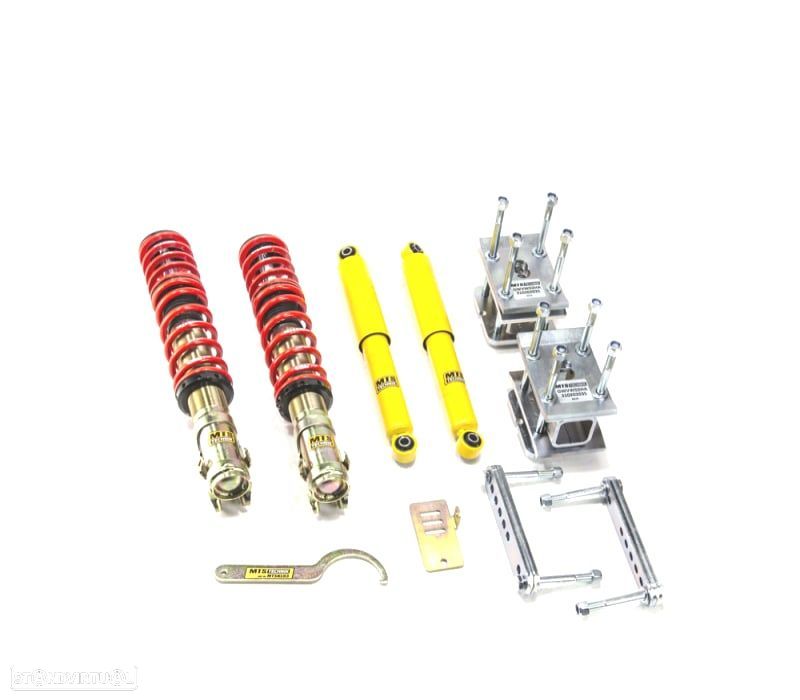 KIT SUSPENSÃO REGULÁVEL EIBACH MTS VOLKSWAGEN VW CADDY II 95-04 - 1