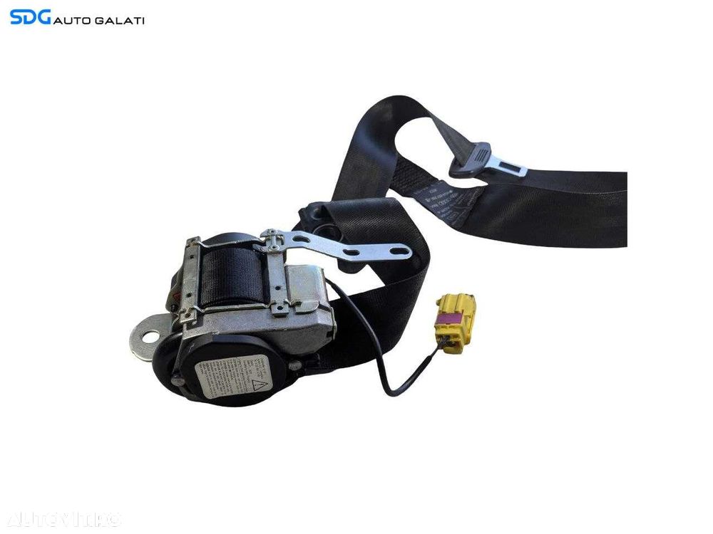 Centura Siguranta Dreapta Fata Volkswagen Polo 9N 2002 - 2010 Cod 6Q3857706J [LR3367] - 4