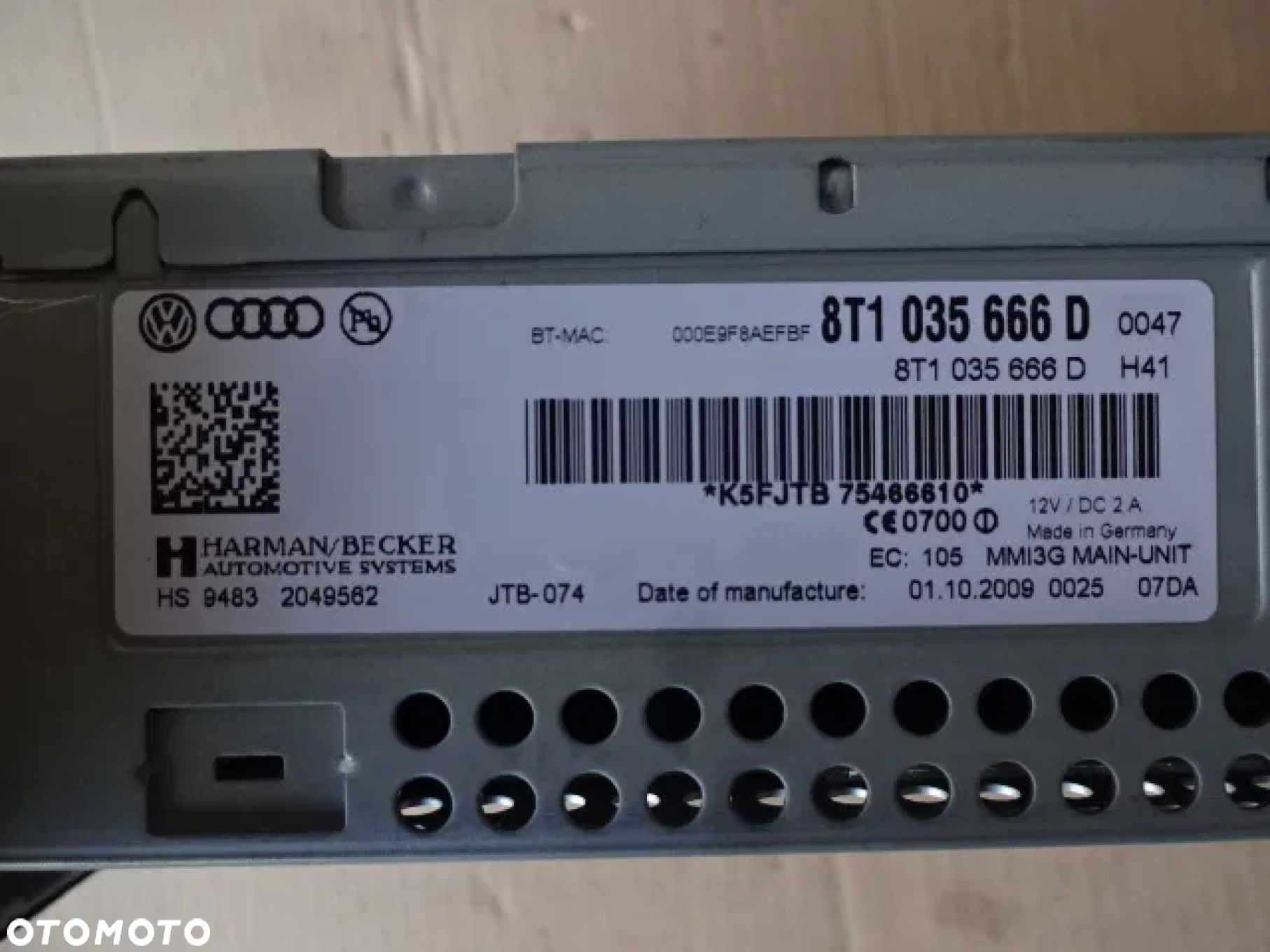 AUDI A4 8B NAWIGACJA MMI 3G - 4