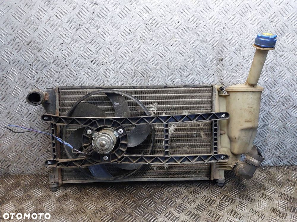 CHŁODNICA WODY + WENTYLATOR FIAT PANDA II 1.1 8V - 1
