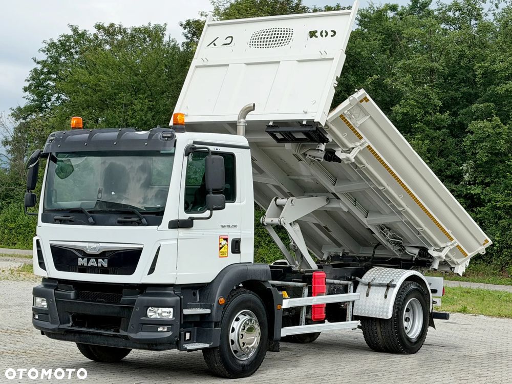 MAN TGM 18.290 * WYWROTKA 4,65 m * STAN BDB - 3
