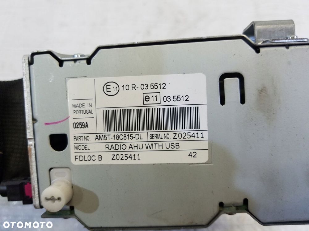 radio cd ford fiesta vii mk7 am5t-18c815-dl - 3