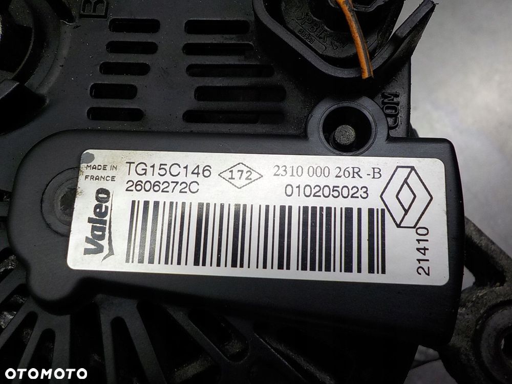 RENAULT MEGANE III 1.9 DCI ALTERNATOR 231000026R-B - 4