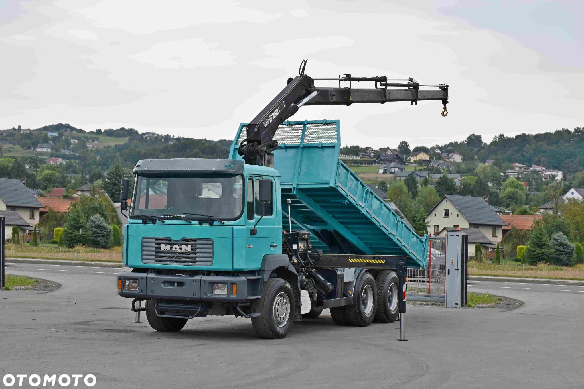 MAN 27 - 314 * WYWROTKA 5,30m + HIAB 220 C - 3 + PILOT / 6x4 - 2