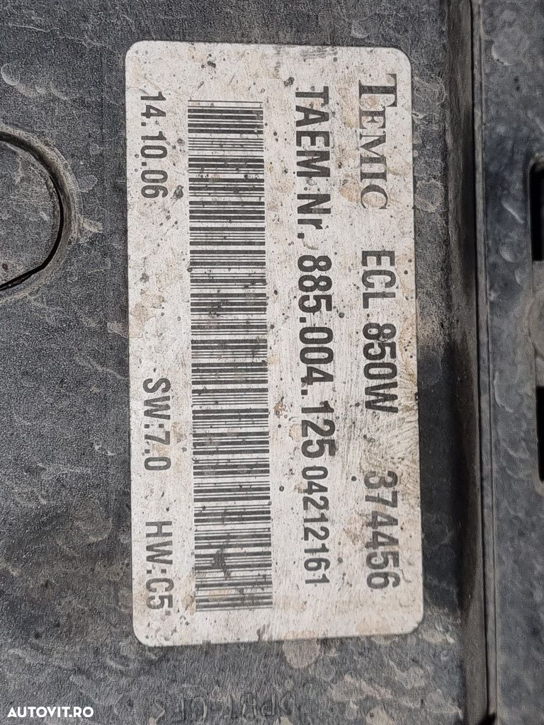 Electroventilator Mercedes GL X164 3.0 D 2006 - 2008 Automata (1266) 885004125 - 3