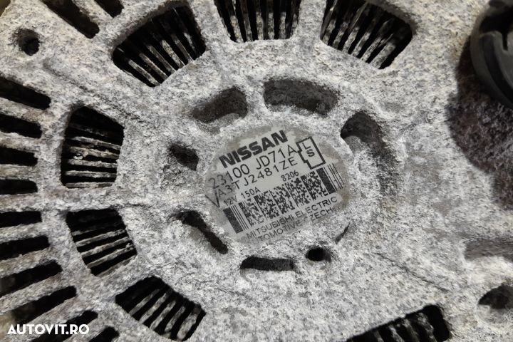 Alternator 23100JD71A 23100JD71A Renault Koleos 1 [2008 - 2011] Cross - 5
