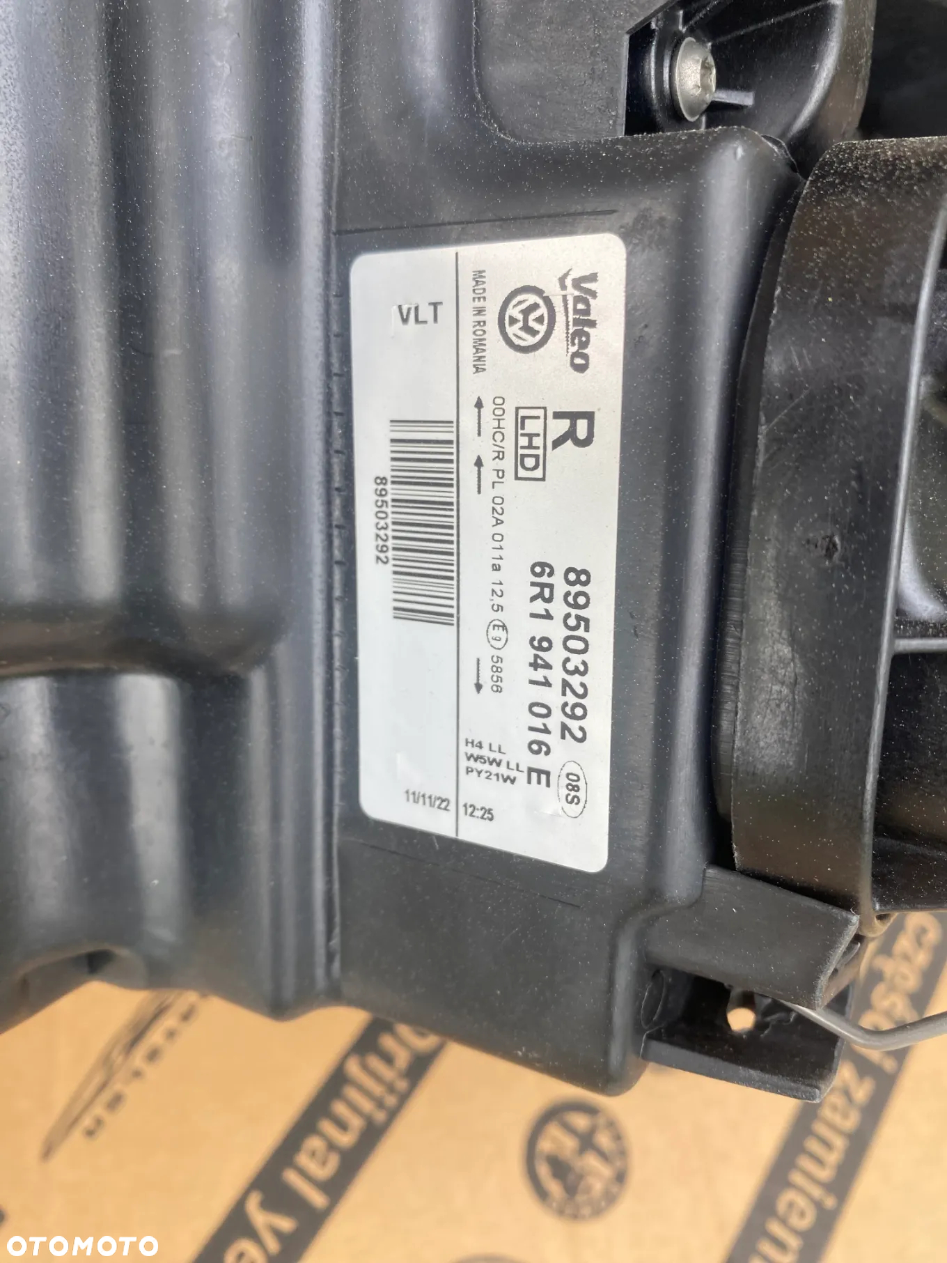 lampa vw polo 6R H4 prawa eu cała - 4