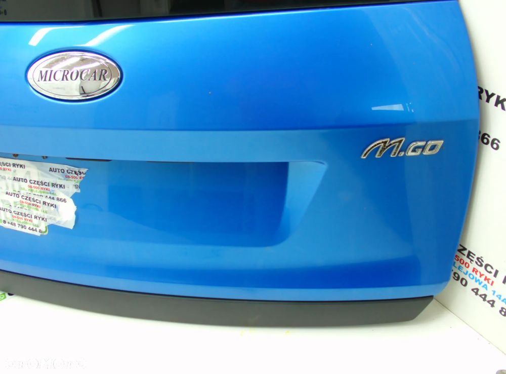Microcar M.GO Klapa bagażnika 2008 - 3