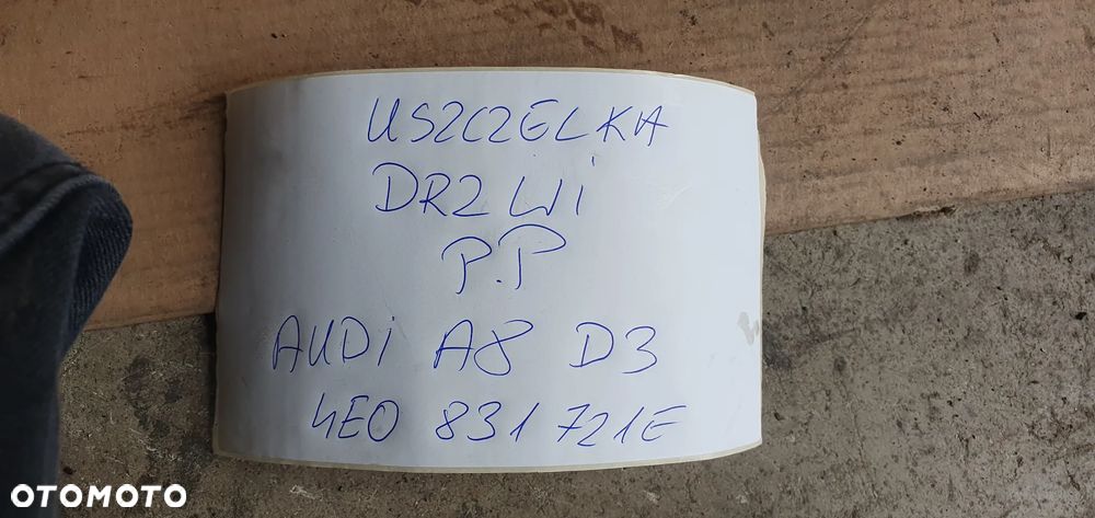 Uszczelka drzwi prawy przód przednia prawa Audi A8 D3 - 7