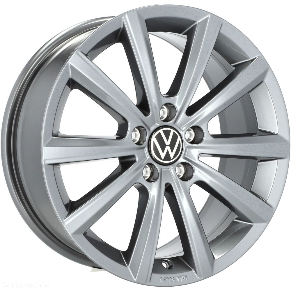 4x Felgi 17 m.in. do VW Golf V VI VII Viii T-Roc Touran Passat B7 B8 B9 Tiguan Caddy - 3G8071497 - 2