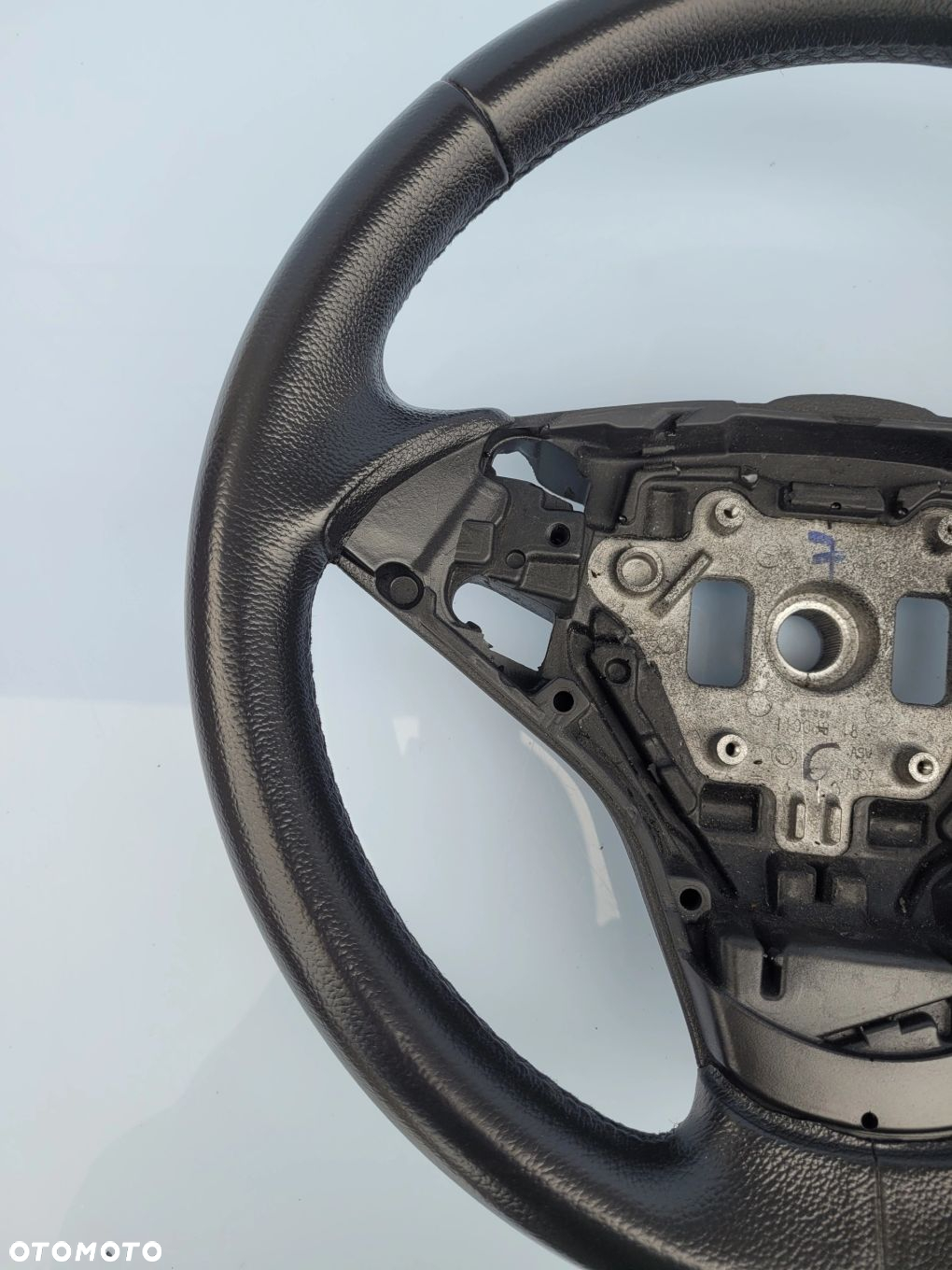 KIEROWNICA BMW E60 E61 E63 E64 LIFT SPORT SATRT STOP ŁOPATKI BARDZO ŁADNA (286) - 4