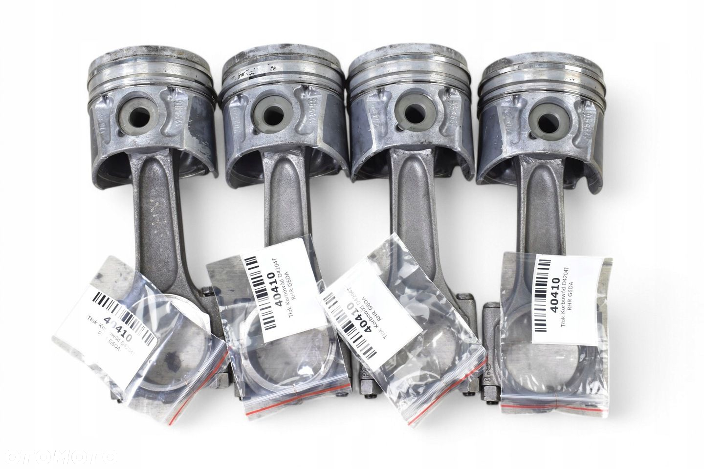 Tłok Korbowód VOLVO FORD PEUGEOT CITROEN 2.0d TDCI HDI D4204T RHR G6DA - 6