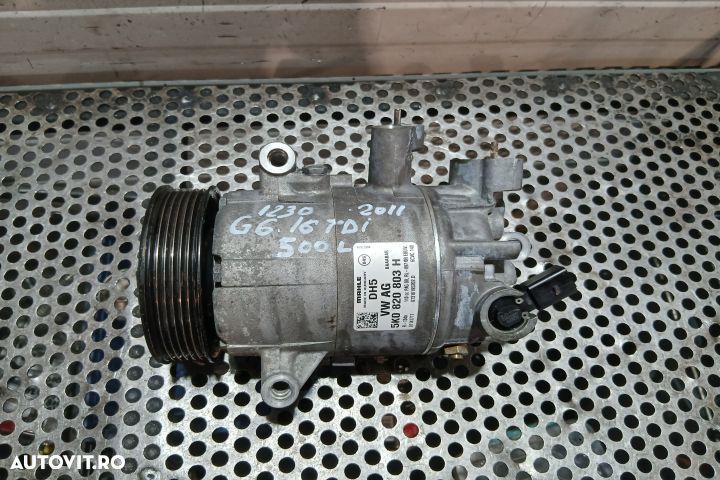 Compresor AC 5K0820803H 5K0820803H Volkswagen VW Golf 6 [2008 - 2015] - 1