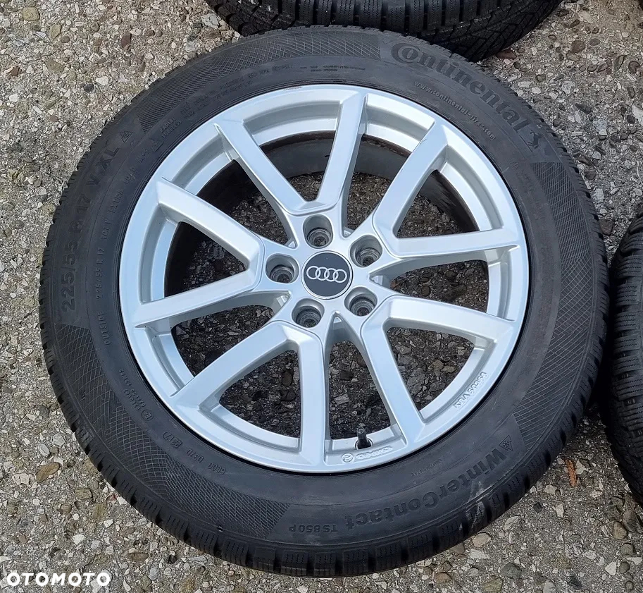 4x koła felgi opony zima Audi A6 A7 A4 A5 Allroad VW Seat Skoda Continental WinterContact TS 850 P 225/55/17 225/55R17 5x112 - 2