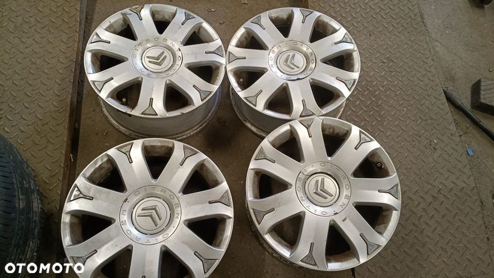 4x108 16 citroen oryginał OEM  mocne felgi aluminiowe