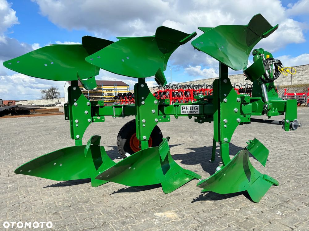 PŁUG OBROTOWY jednobelkowy ZABEZPIECZENIE ZRYWALNE/ kołkowe/ śrubowe odkładnice Kvernelanda 18" siłownik liniowania/kostka pamięci / krój - 11