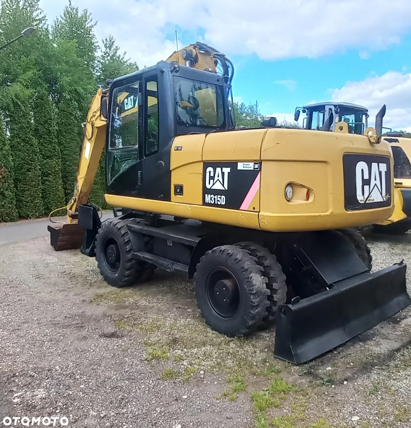 Caterpillar M315D 2010r podpory skarpowka 3 x składane ramie - 2