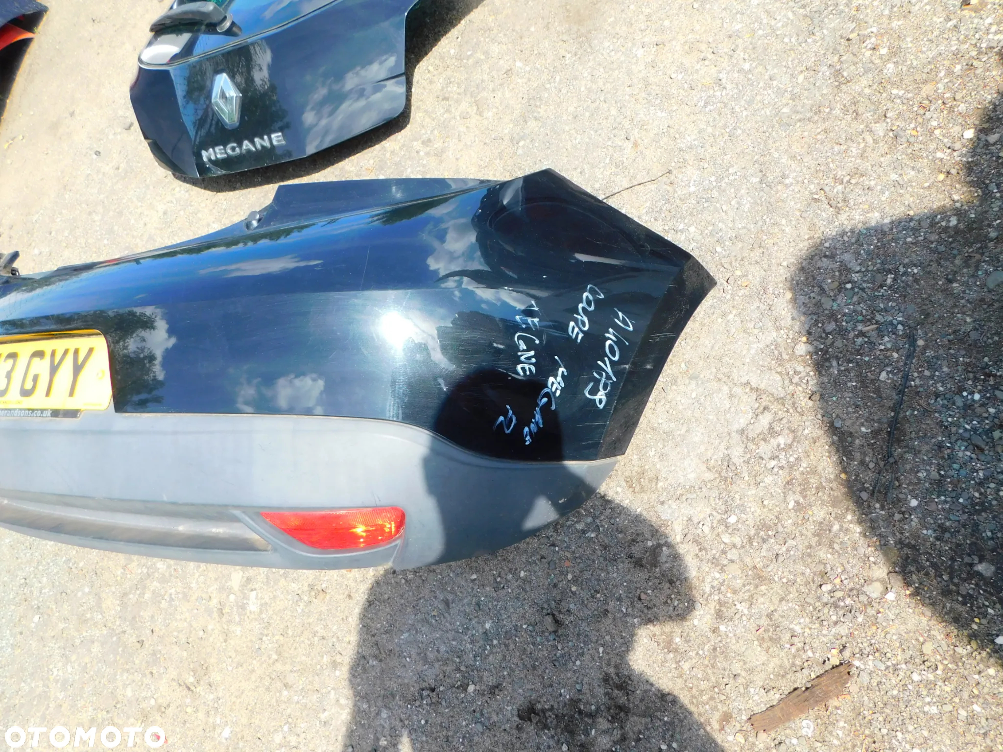 renault   megane III coupe zderzak tegue nr A40189 WYSYŁKA - 3