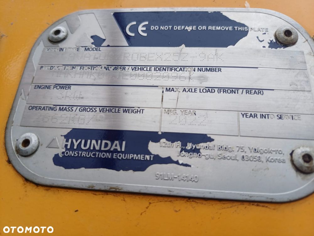 Hyundai R25 Z-9AK - 8