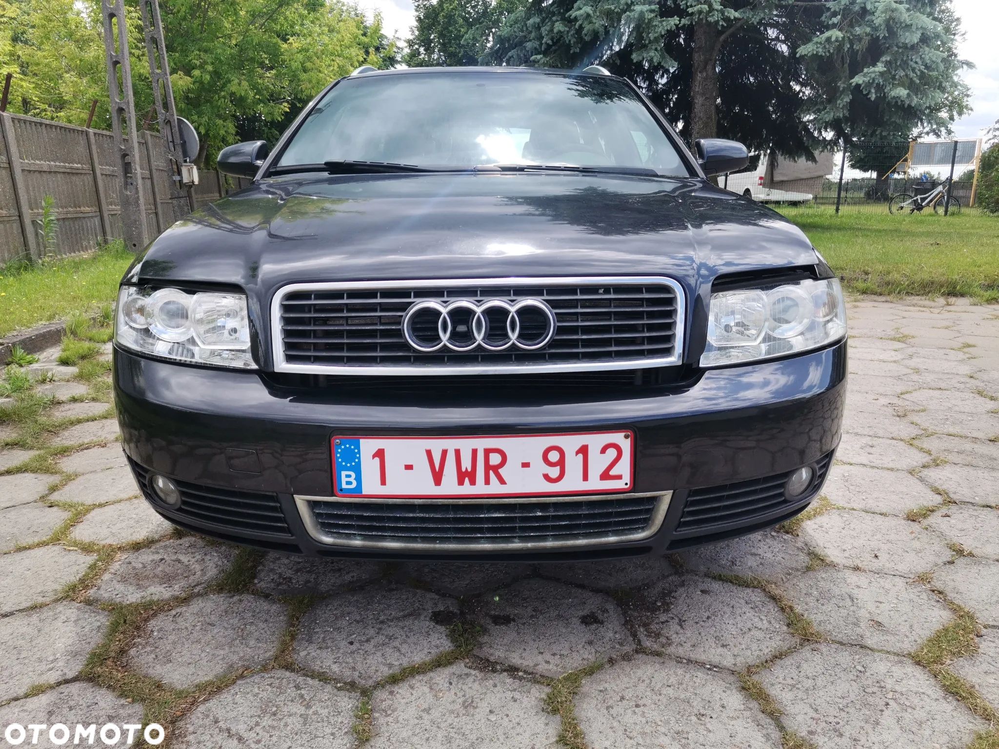 Zderzak Przód Przedni AUDI A4 B6 00-04 kod lakieru LZ9W Kompletny - 1