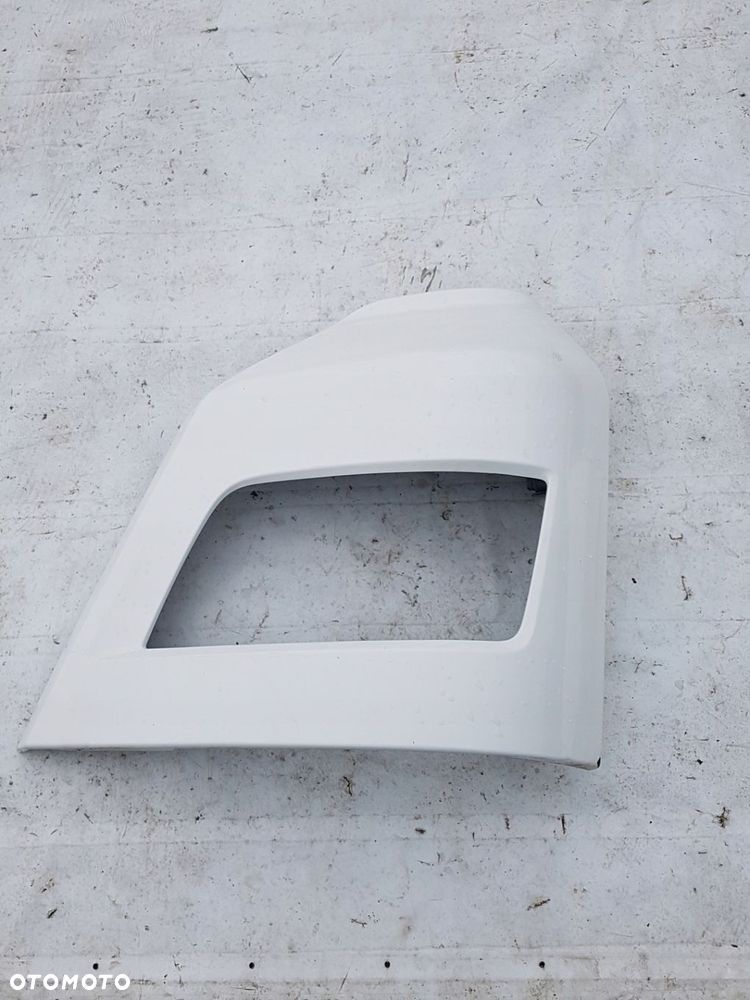 NAROŻNIK BIAŁY Okular Osłona LAMPY REFLEKTORA zderzak LEWY MAN TGX EURO 6 - 1
