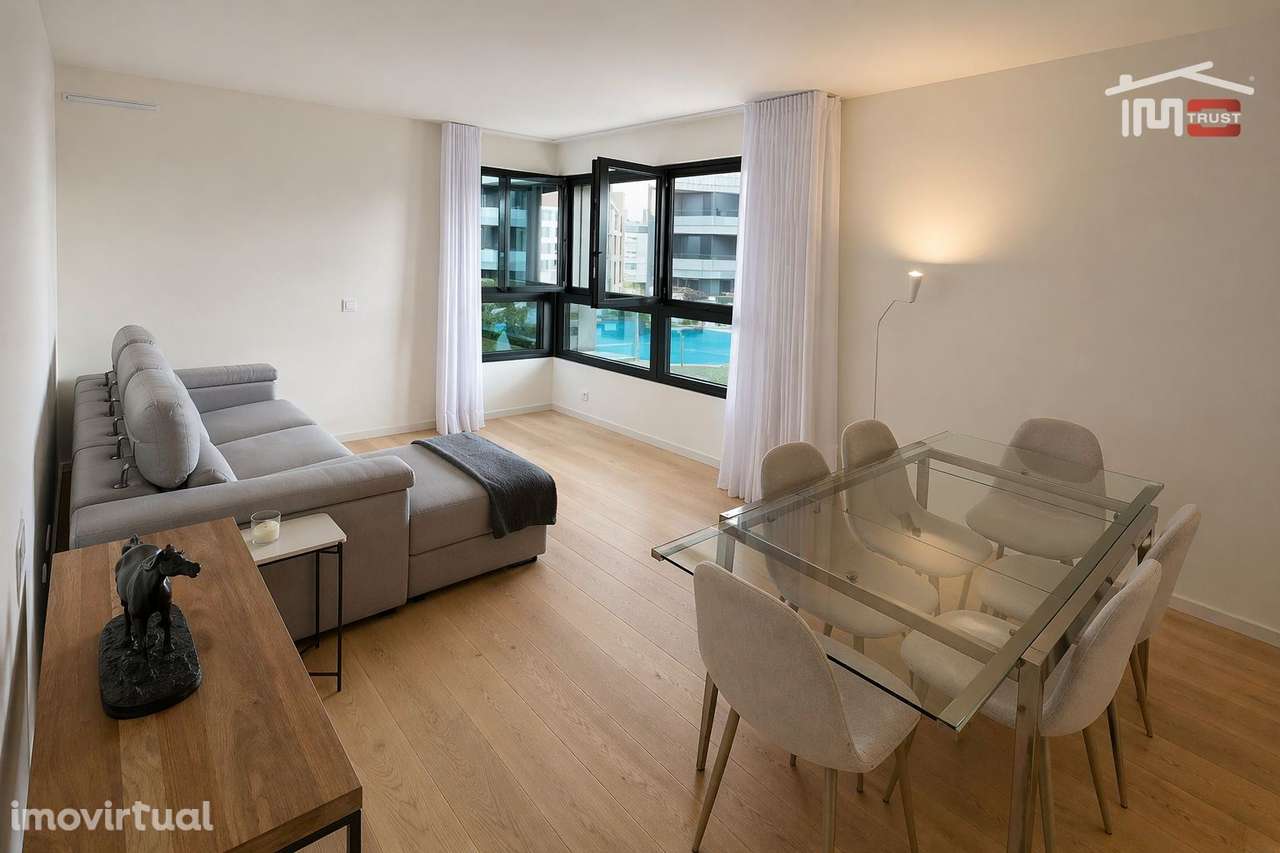 Apartamento T2 Parque das Nações - Varanda e Vista Rio no Empreendi... - Grande imagem: 5/14