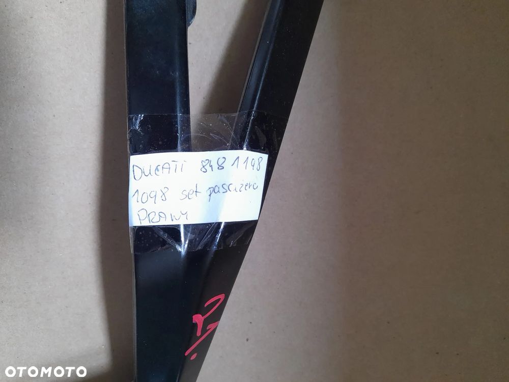 DUCATI 848 1198 1098 SET PASAŻERA PRAWY - 2