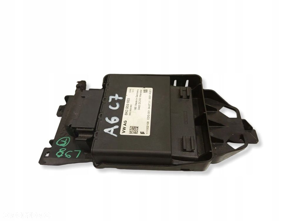 Sterownik Stabilizator Napięcia Audi A6 C7 A4 B8 8K0959663 - 7