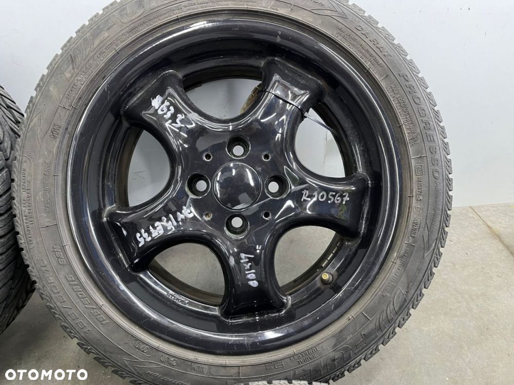 Felga Opel 7x15 ET35 4x100 felgi aluminiowe Dicastal komplet koła z oponami PCC7015B - 3