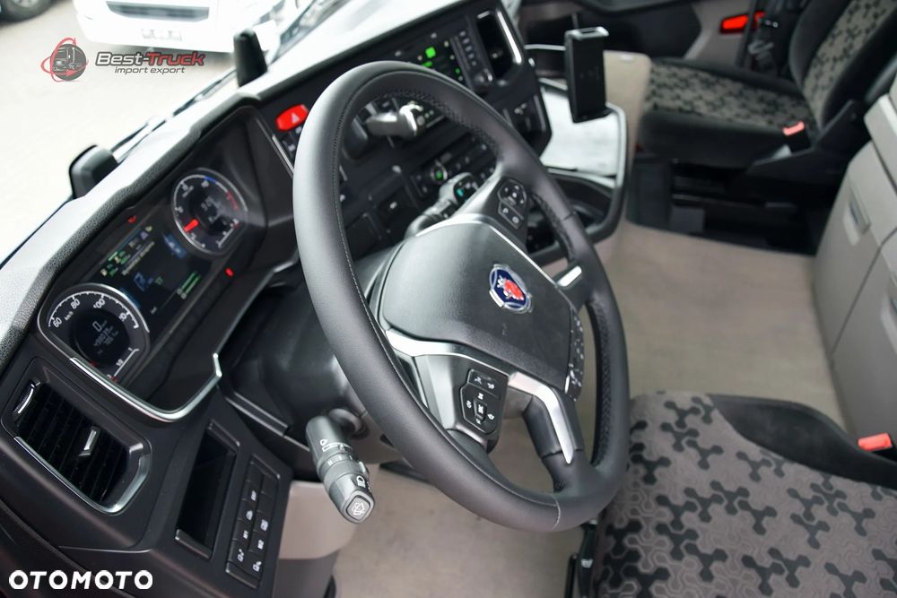 Scania S450 / FULL LED / KLIMA POST. / RETARDER / ZBIORNIKI  1400 L /  DUŻE ZEGARY - 26