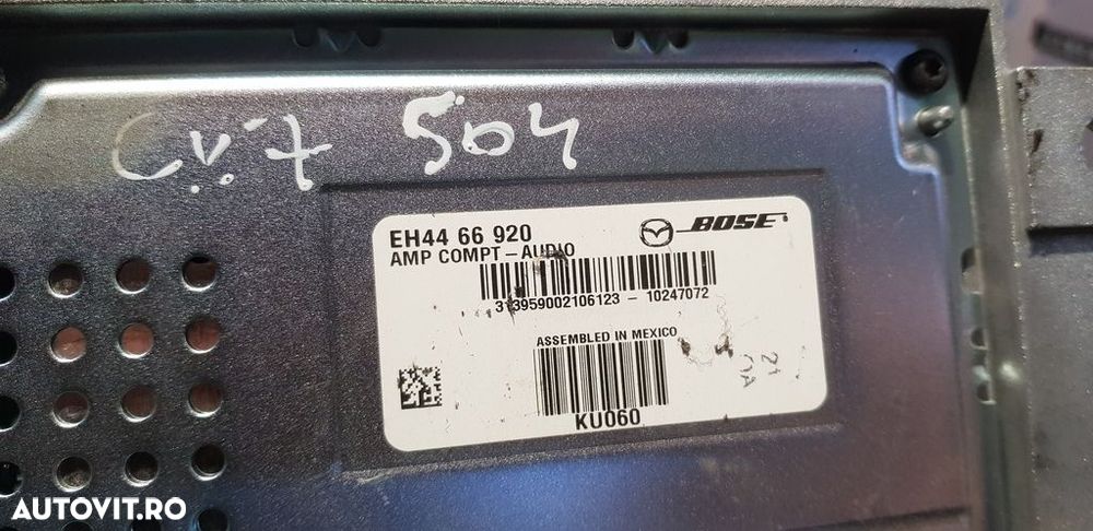 Amplificator audio Mazda CX - 7 2006 - 2012 (504) - 3