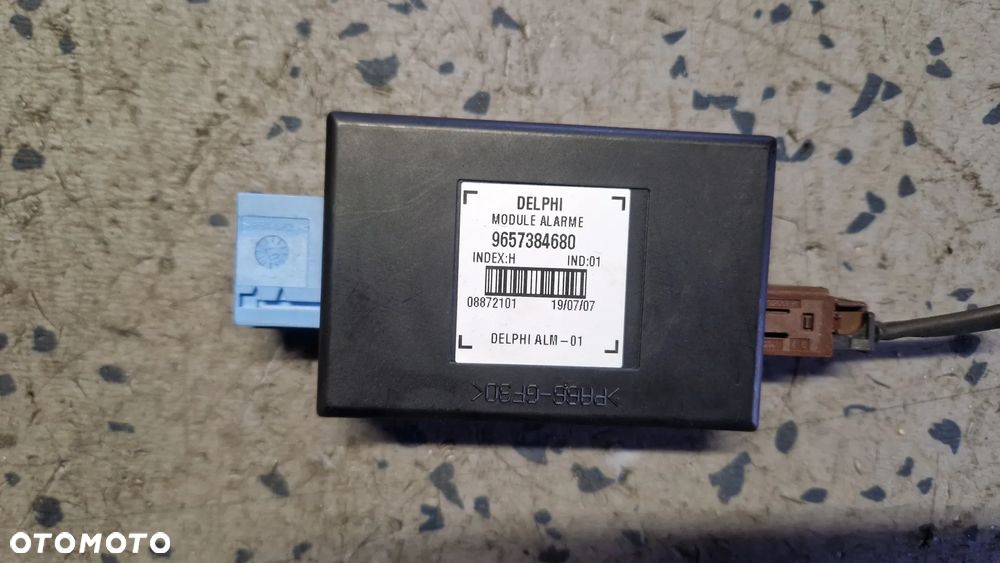 CITROEN C4 GRAND PICASSO MODUŁ ALARMU 9657384680 - 1