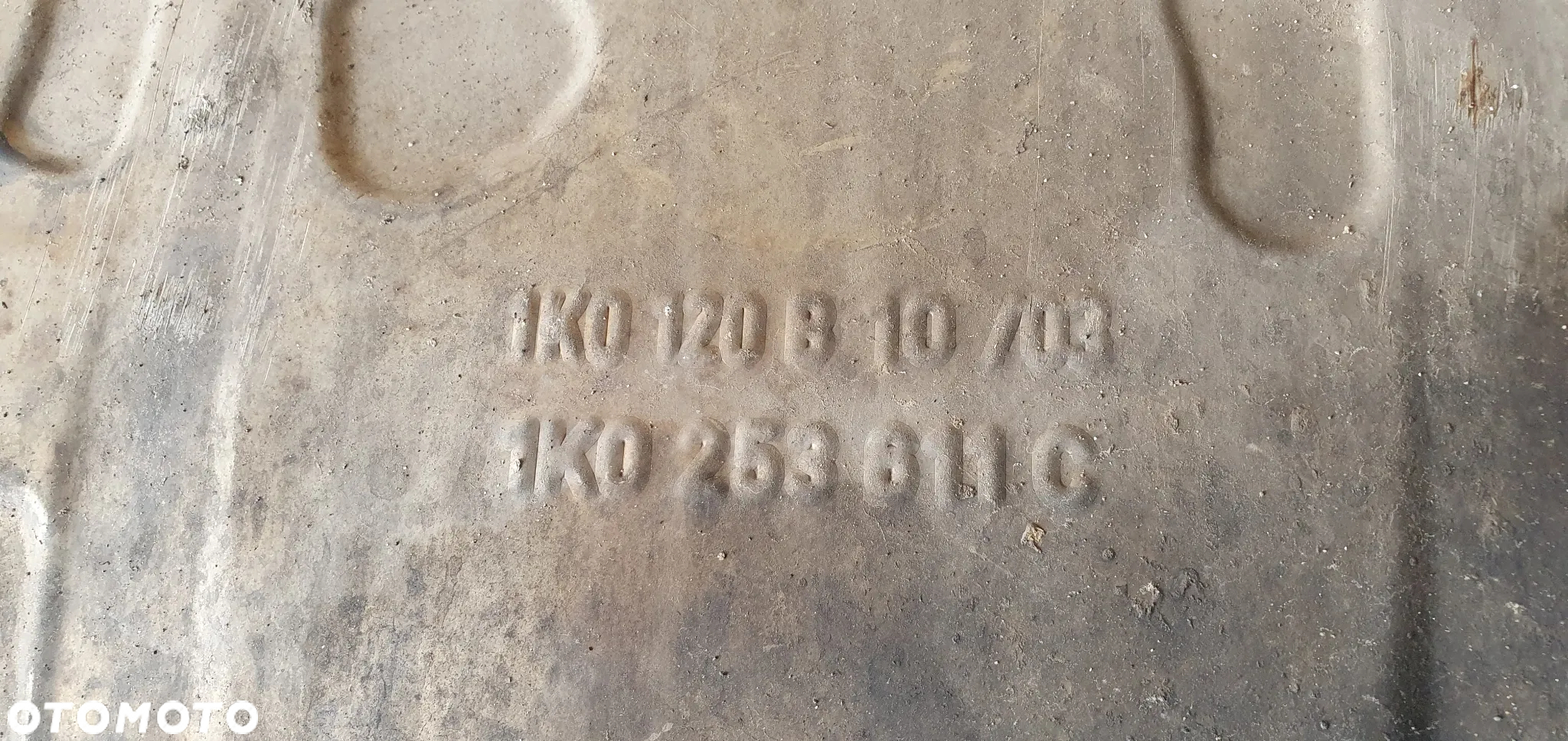 Tłumik końcowy wydech rura VW Touran 1.9 TDI 1K0253211C 1K0253611C - 8