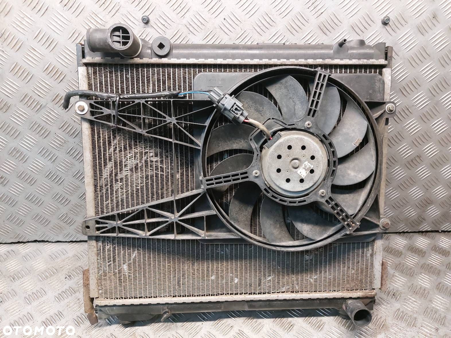 CHŁODNICA WODY + WENTYLATOR SUZUKI VITARA I 2.0 HDI 17700-86CC1 17761-86CF - 1