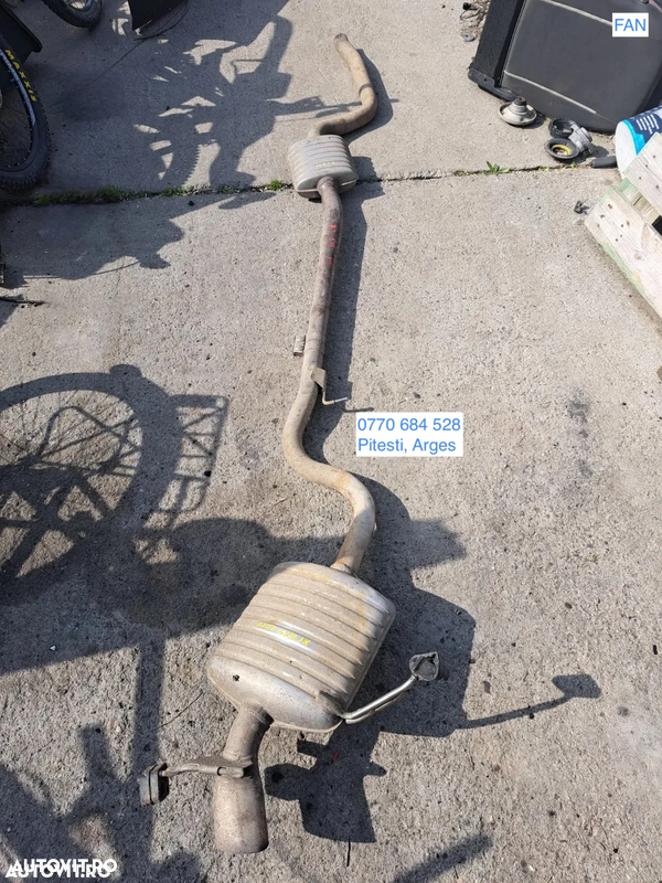 Toba esapament completa spate originala BMW X1 E84 diesel
