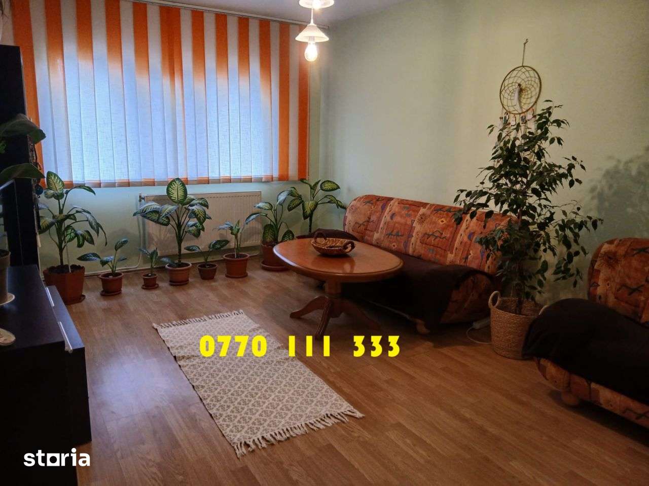 Apartament 3 camere 66mp, zona Buzaului, etaj 3. Mobilat Utilat — fotografia 1