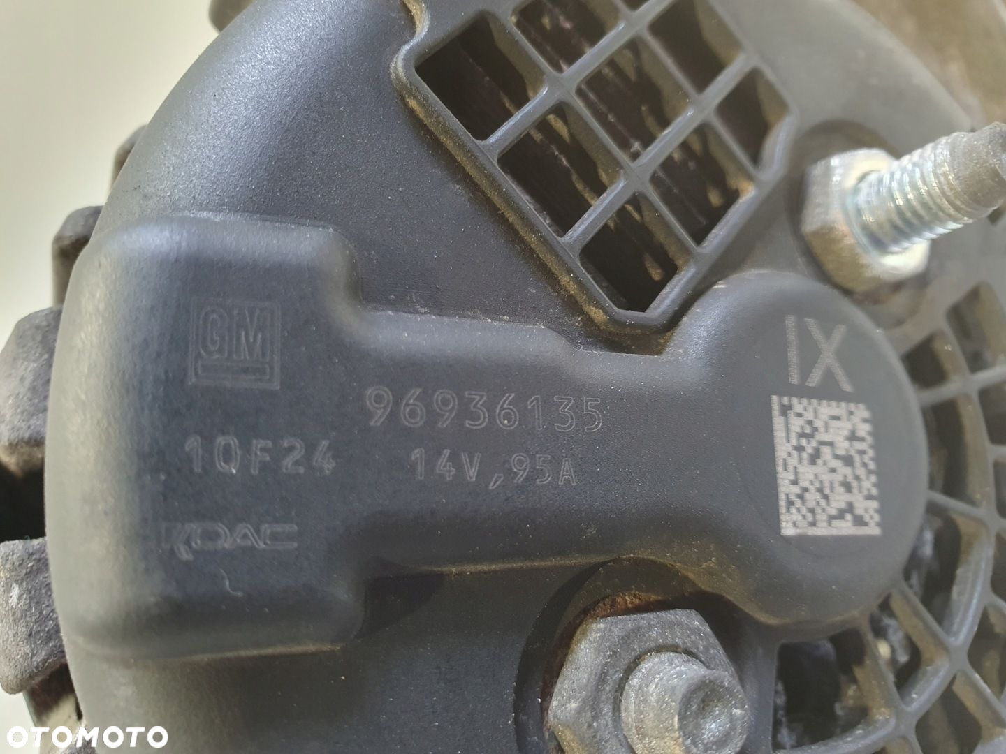 Chevrolet Aveo 1.4 16V ALTERNATOR 96936135 95A - 2