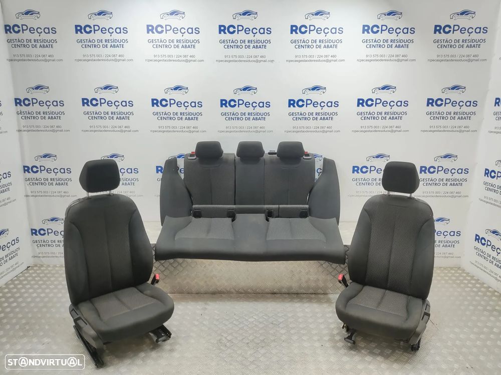 Conjunto Bancos Originais Tecido BMW Serie 1 F21 3 Portas Serie 2 F22 3 portas - 12