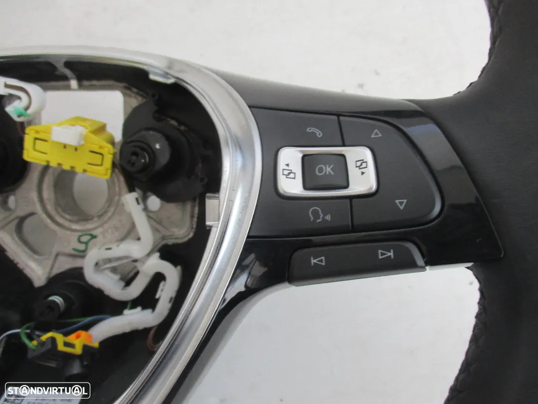 Volante Em Pele VW Volkswagen Polo 2015 - 5