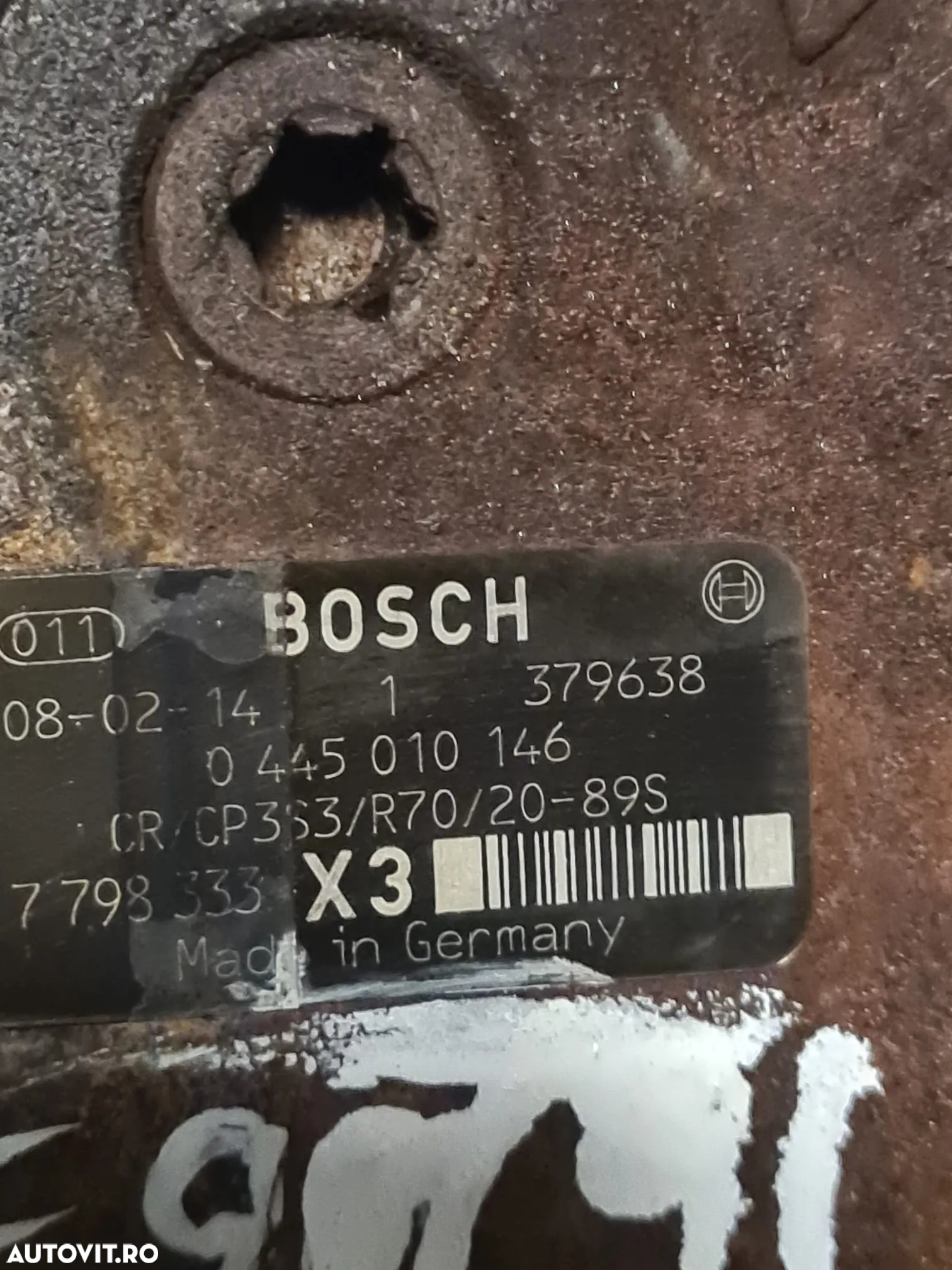 pompa inalta.rampa injectoare Bmw seria 3 E90/91,seria 7,X3/X5/X6 motor 3.0d ,.M57TUE2 - 3