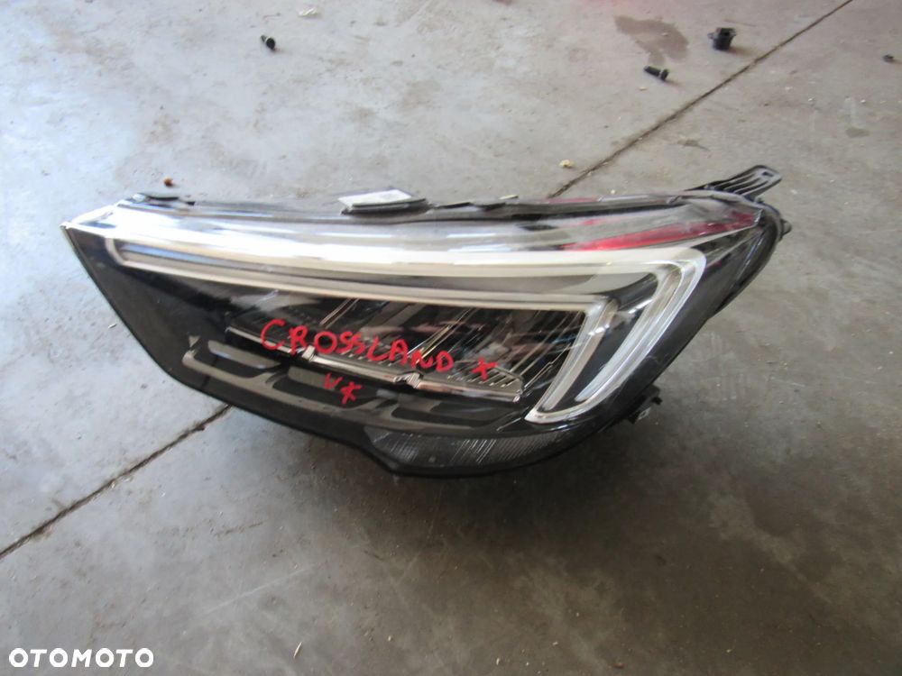 opel crossland x lewa prawa lampa przednia full led uk - 6