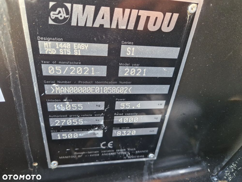 Manitou MT 1440 jak JCB 540-140 P607 - 10