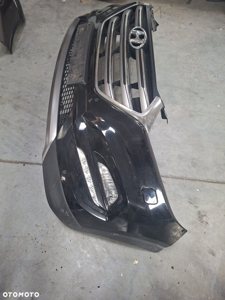 HYUNDAI TUCSON II 2 III 3 15-18 PAE ZDERZAK PRZÓD PRZEDNI CZARNY W KOLOR - 9